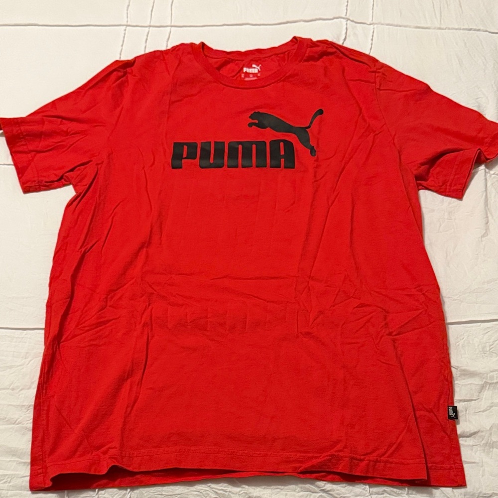 PUMA Men's Bold Red Tee